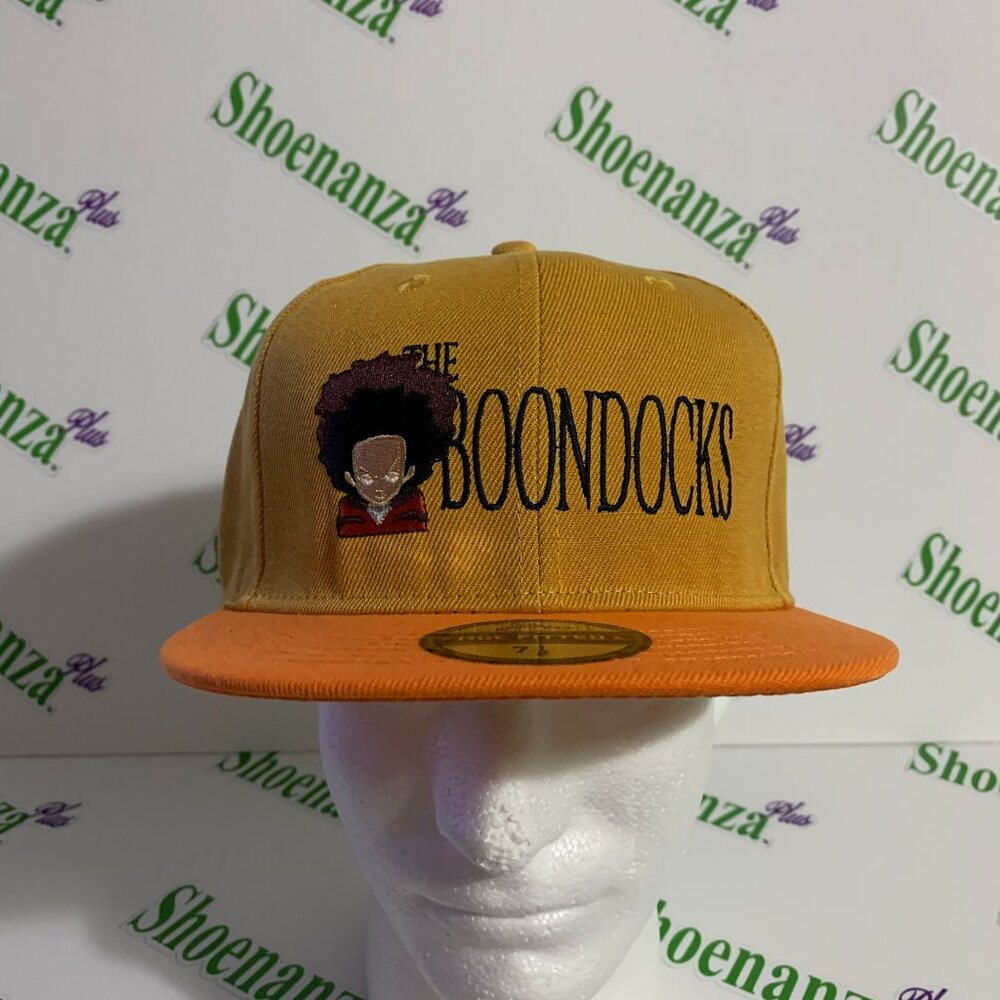 Headgear Classics Hat HGC Fitted The Boondocks Huey Freeman Adult Swim Cap 7 1/2